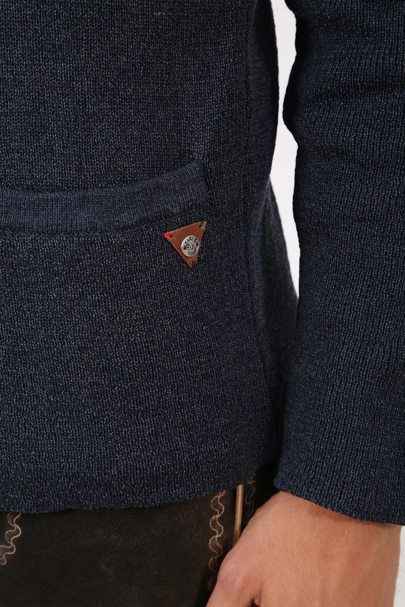 Herren Jacke - LEONARD % - Krüger Buam - 907051-000-0080 - Strickjacke - Trachtenjacke