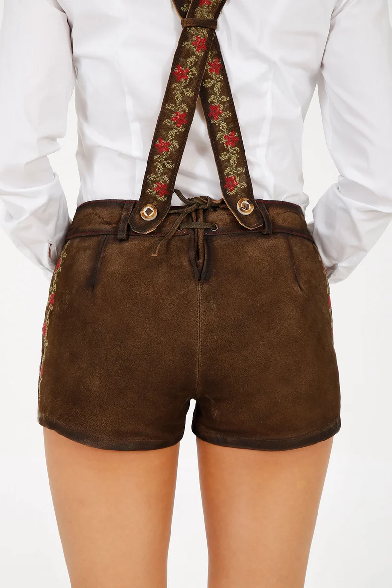Damen Lederhose - ALEA % - Krüger Madl - Short - 036331-000-0709